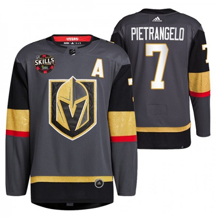 Camisola Vegas Golden Knights Alex Pietrangelo 7 2022 NHL All-Star Skills Preto Authentic - Homem